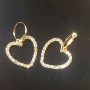 Rhinestone earrings